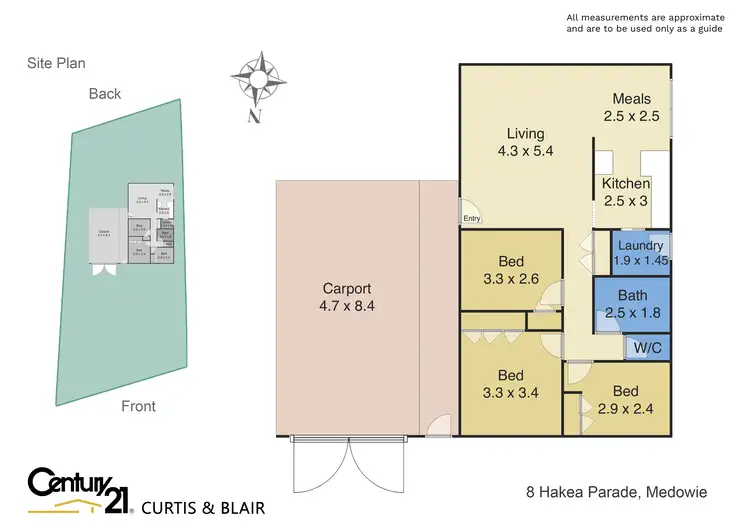 Floorplan of Homely house listing, 8 Hakea Parade, Medowie NSW 2318