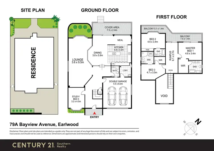 Floorplan of Homely house listing, 79a Bayview Avenue, Earlwood NSW 2206