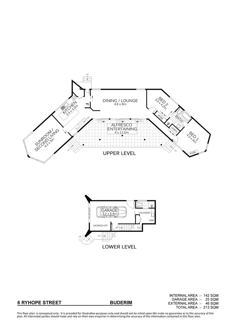 Floorplan of Homely house listing, 6 Ryhope Street, Buderim QLD 4556