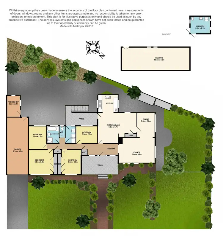 Floorplan of Homely house listing, 63 Rebecca Street, Doveton VIC 3177