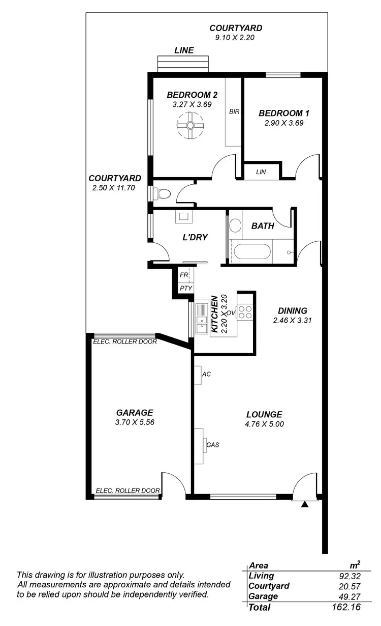Floorplan of Homely house listing, 3/8 Winston Street, Somerton Park SA 5044