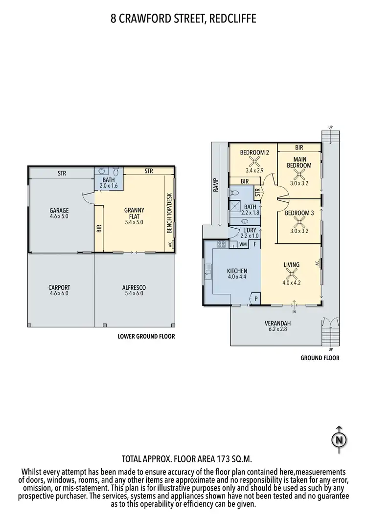 Floorplan of Homely house listing, 8 Crawford Street, Redcliffe QLD 4020