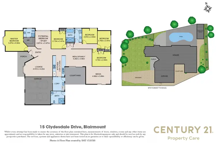 Floorplan of Homely house listing, 15 Clydesdale Drive, Blairmount NSW 2559