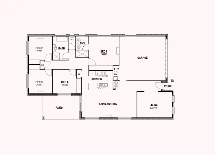Floorplan of Homely house listing, 61 Sanctum Boulevard, Mount Low QLD 4818