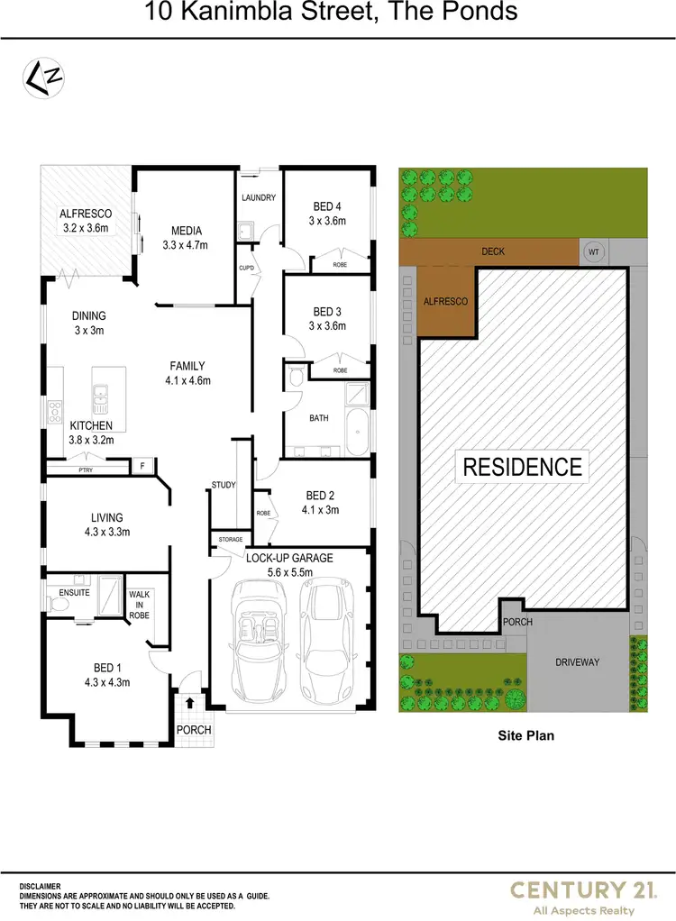 Floorplan of Homely house listing, 10 Kanimbla Street, The Ponds NSW 2769