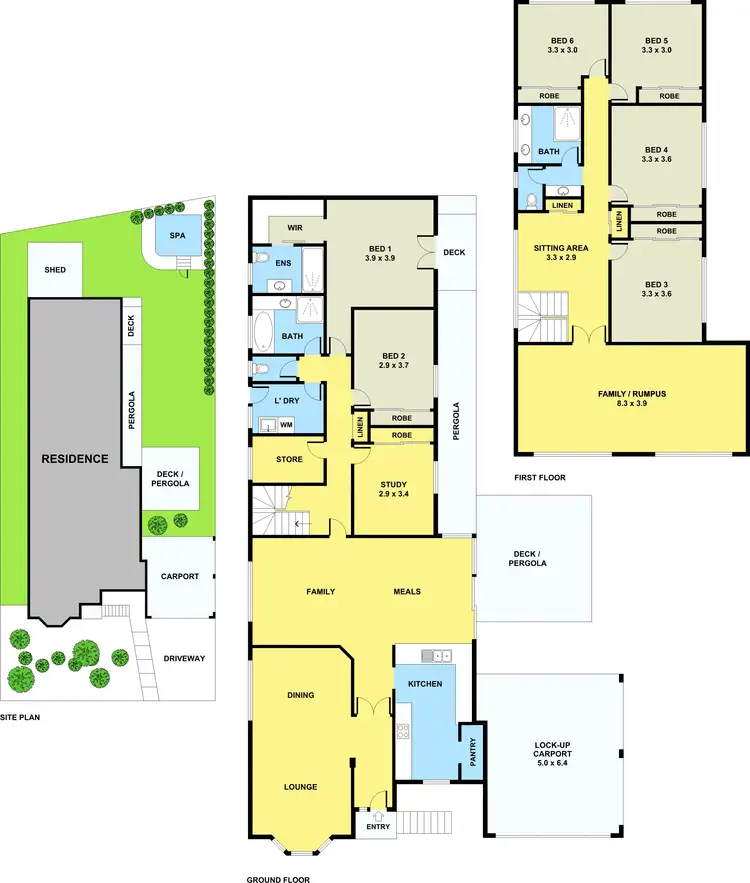 Floorplan of Homely house listing, 111 David Collins Drive, Endeavour Hills VIC 3802