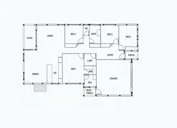 Floorplan of Homely house listing, 75 Innes Drive, Deeragun QLD 4818