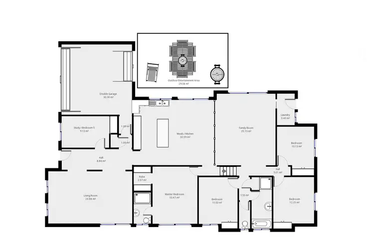 Floorplan of Homely house listing, 63 Dalmeny Drive, Macquarie Hills NSW 2285