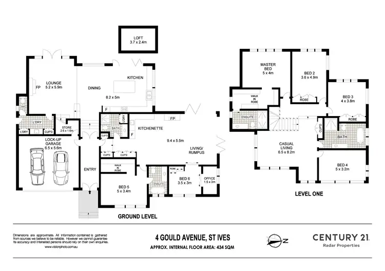 Floorplan of Homely house listing, 4 Gould Ave, St Ives NSW 2075