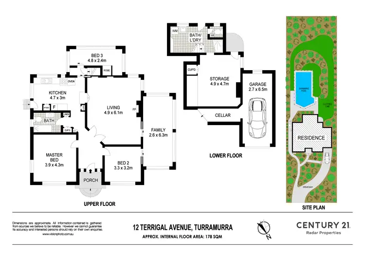 Floorplan of Homely house listing, 12 Terrigal Avenue, Turramurra NSW 2074
