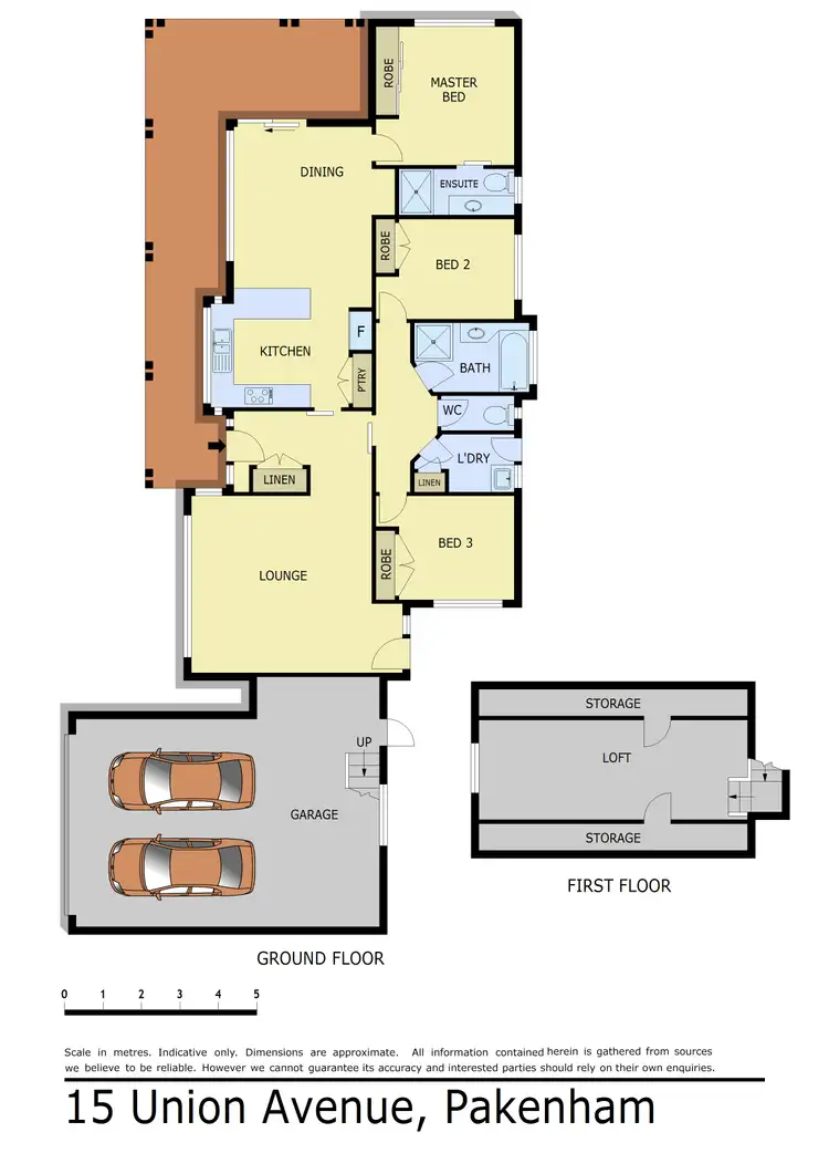 Floorplan of Homely house listing, 15 Union Avenue, Pakenham VIC 3810