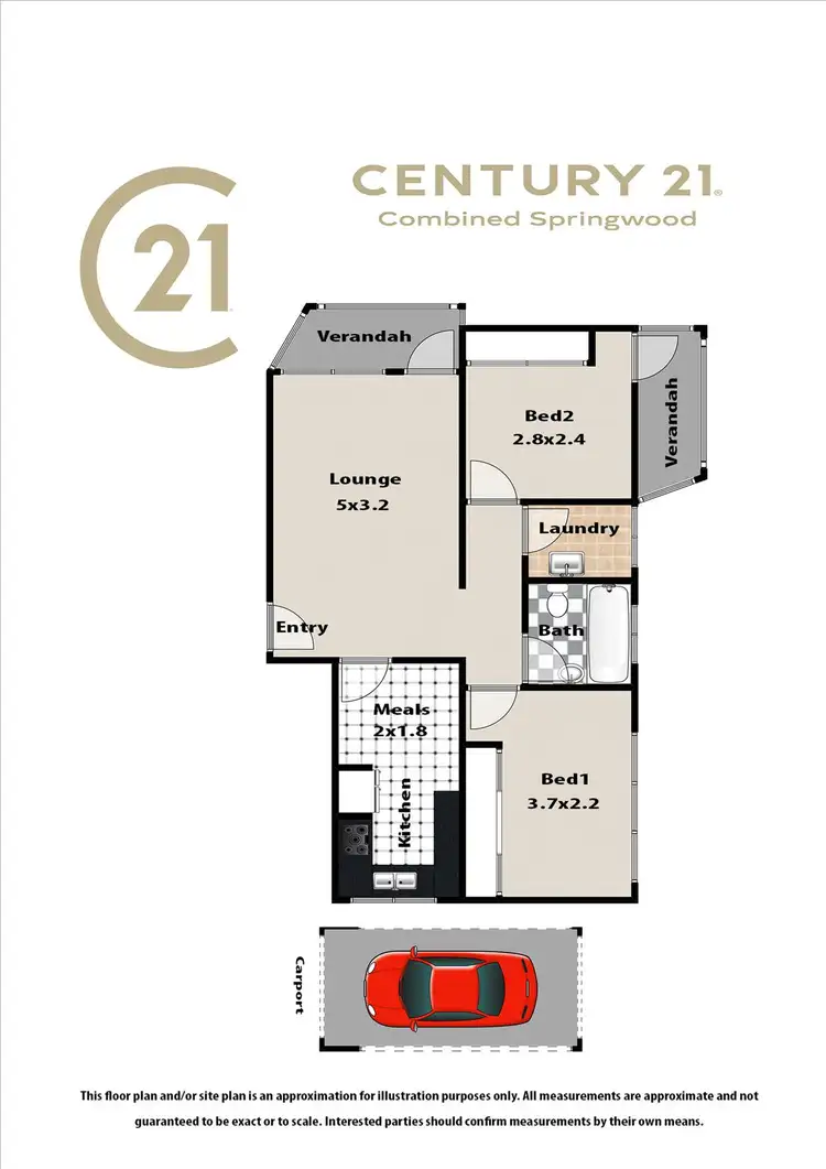 Floorplan of Homely unit listing, Unit 13/40 Wigram Street, Harris Park NSW 2150