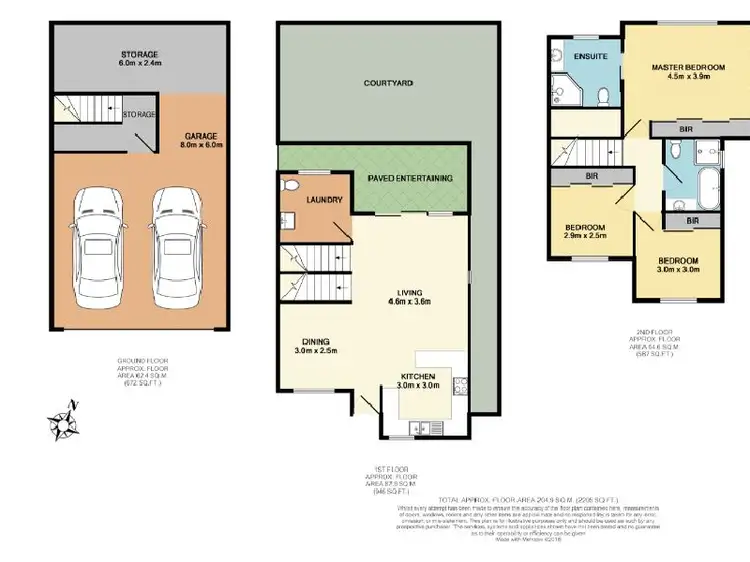 Floorplan of Homely townhouse listing, 5/4-6 Paddison Avenue, Gymea NSW 2227
