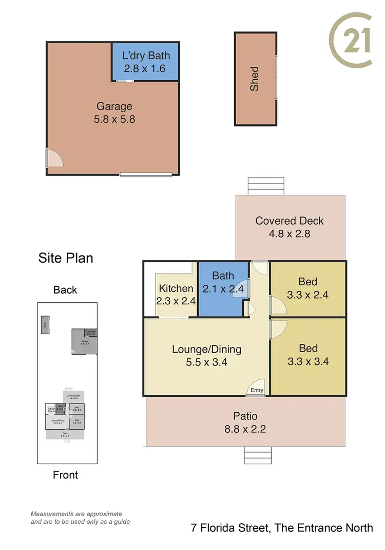 Floorplan of Homely house listing, 7 Florida Street, The Entrance North NSW 2261