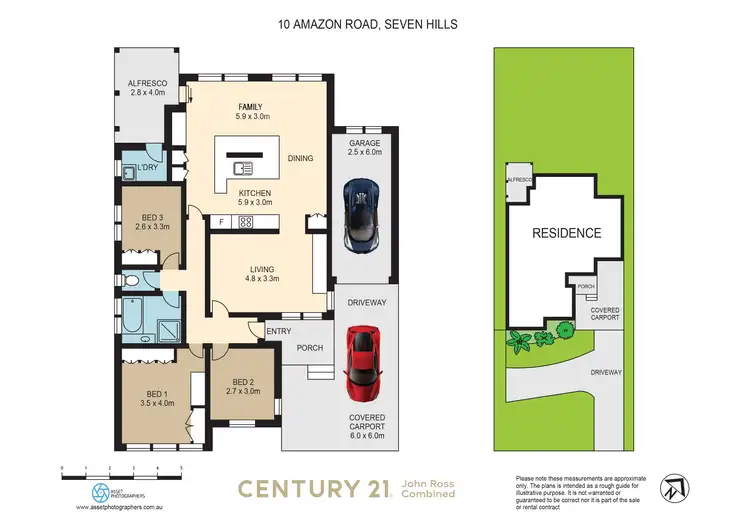 Floorplan of Homely house listing, 10 Amazon Road, Seven Hills NSW 2147