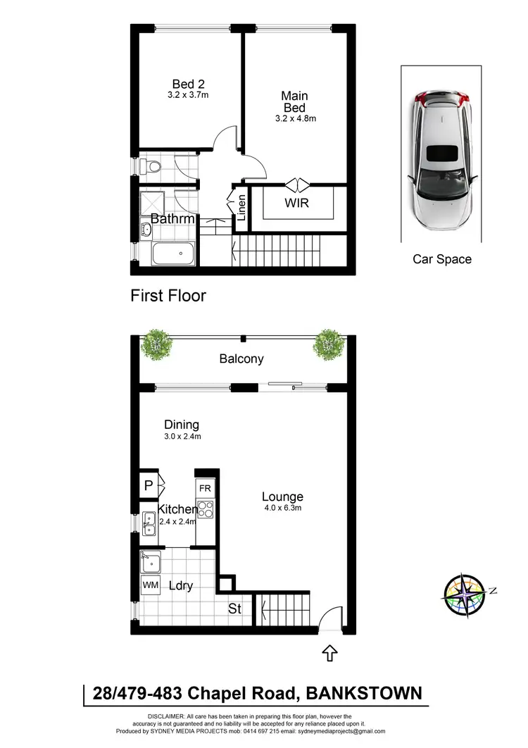 Floorplan of Homely unit listing, 28/479-483 Chapel Road, Bankstown NSW 2200