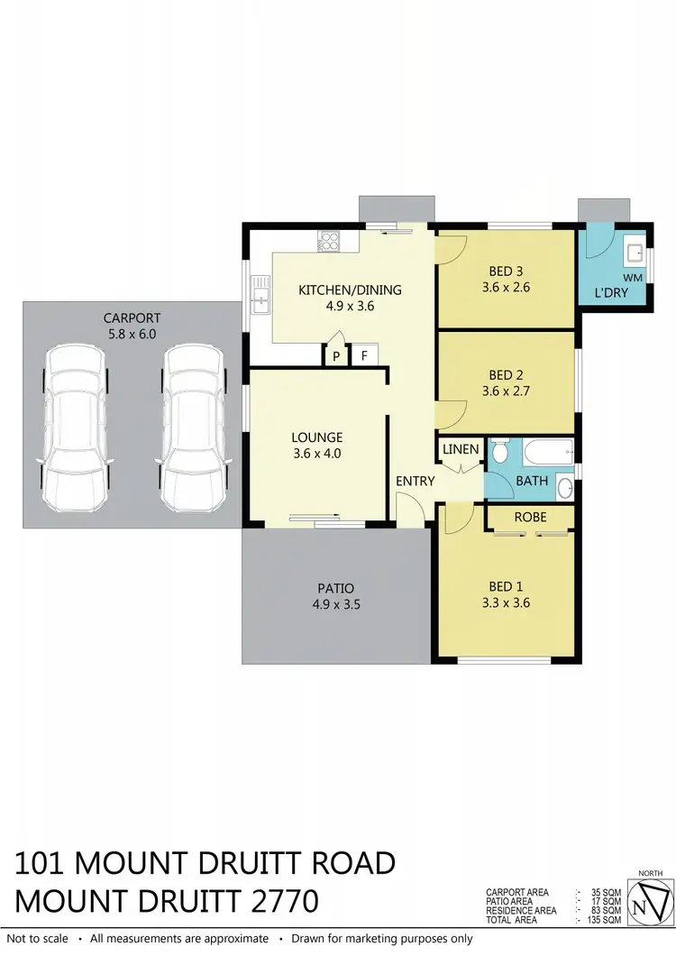 Floorplan of Homely house listing, 101 Mount Druitt Road, Mount Druitt NSW 2770