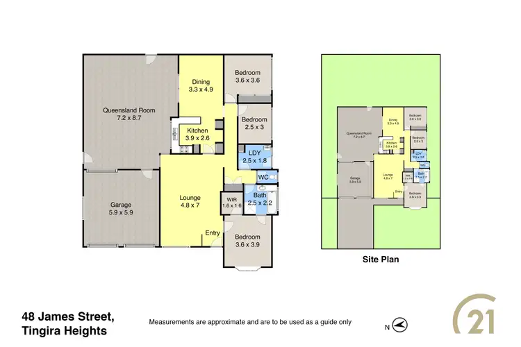 Floorplan of Homely house listing, 48 James Street, Tingira Heights NSW 2290