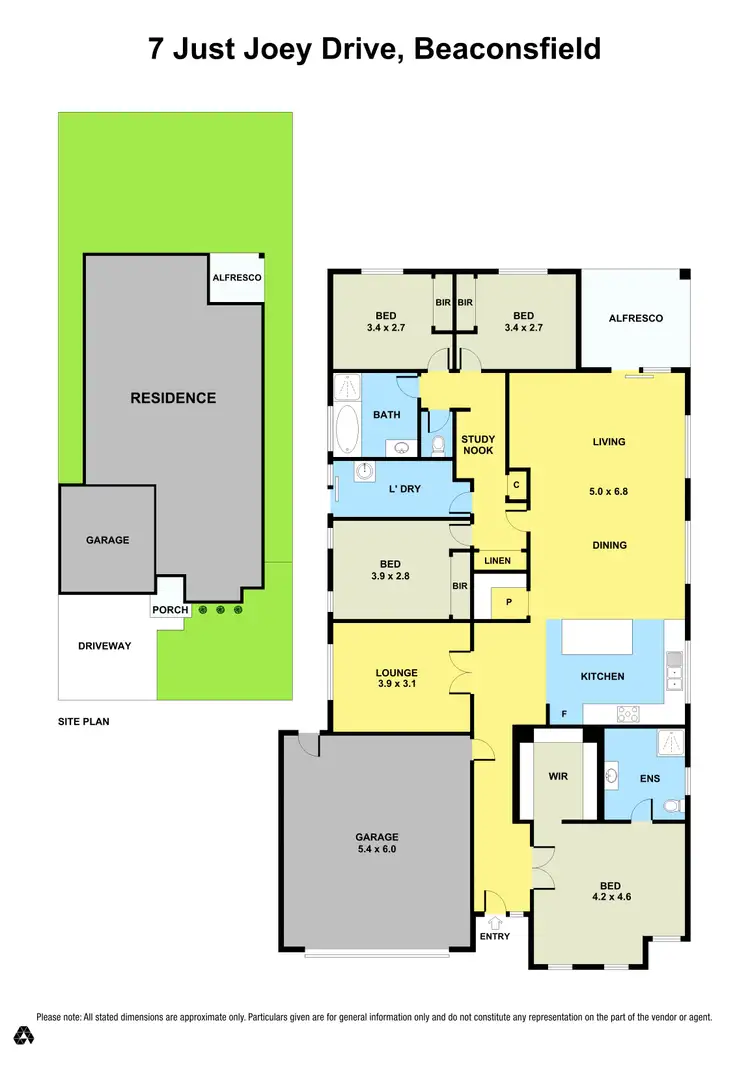 Floorplan of Homely house listing, 7 Just Joey Drive, Beaconsfield VIC 3807