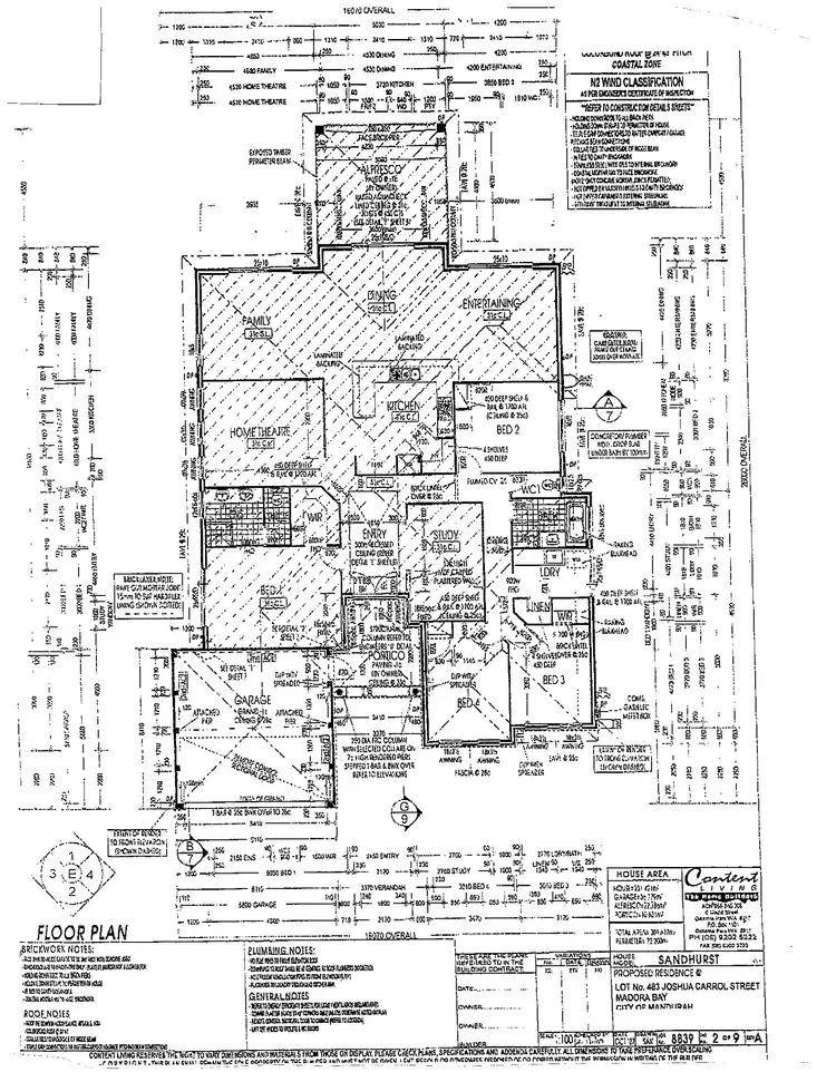 Floorplan of Homely house listing, 6 Joshua Carrol Street, Madora Bay WA 6210