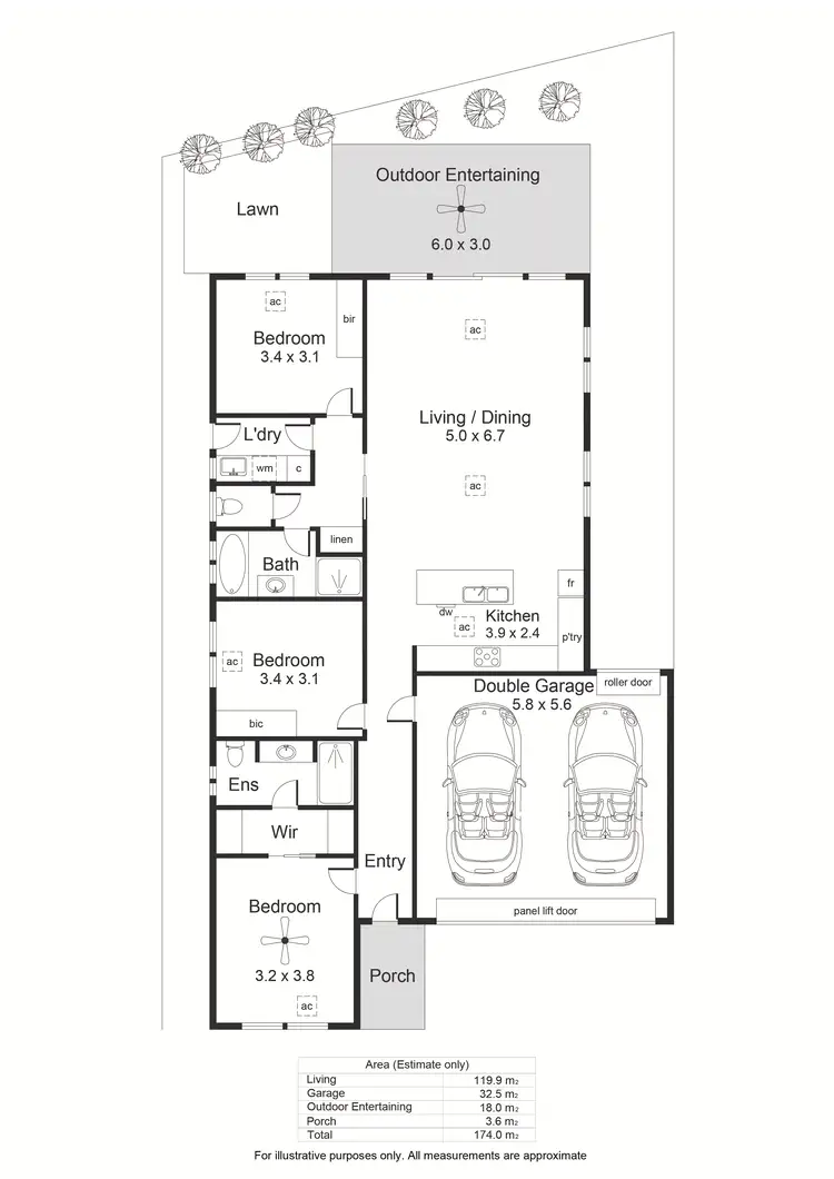 Floorplan of Homely house listing, 1A Bruce Street, Morphett Vale SA 5162