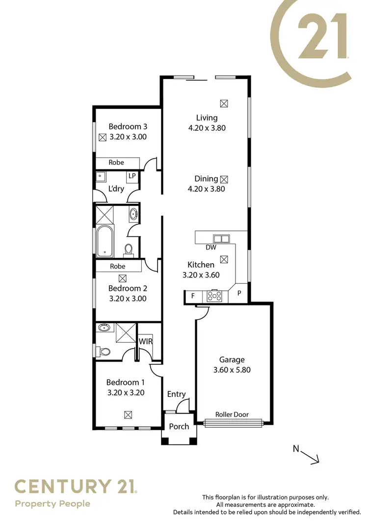 Floorplan of Homely house listing, 21A Wandana Avenue, Gilles Plains SA 5086