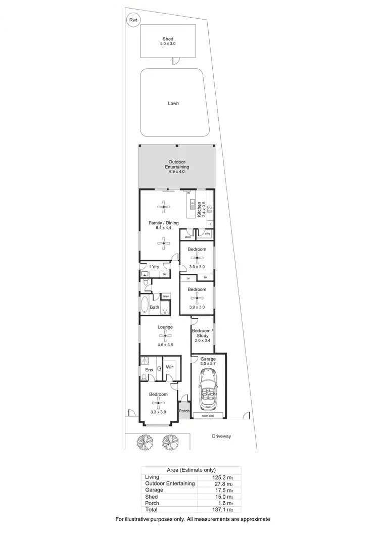 Floorplan of Homely house listing, 107A Aldinga Beach Road, Aldinga Beach SA 5173