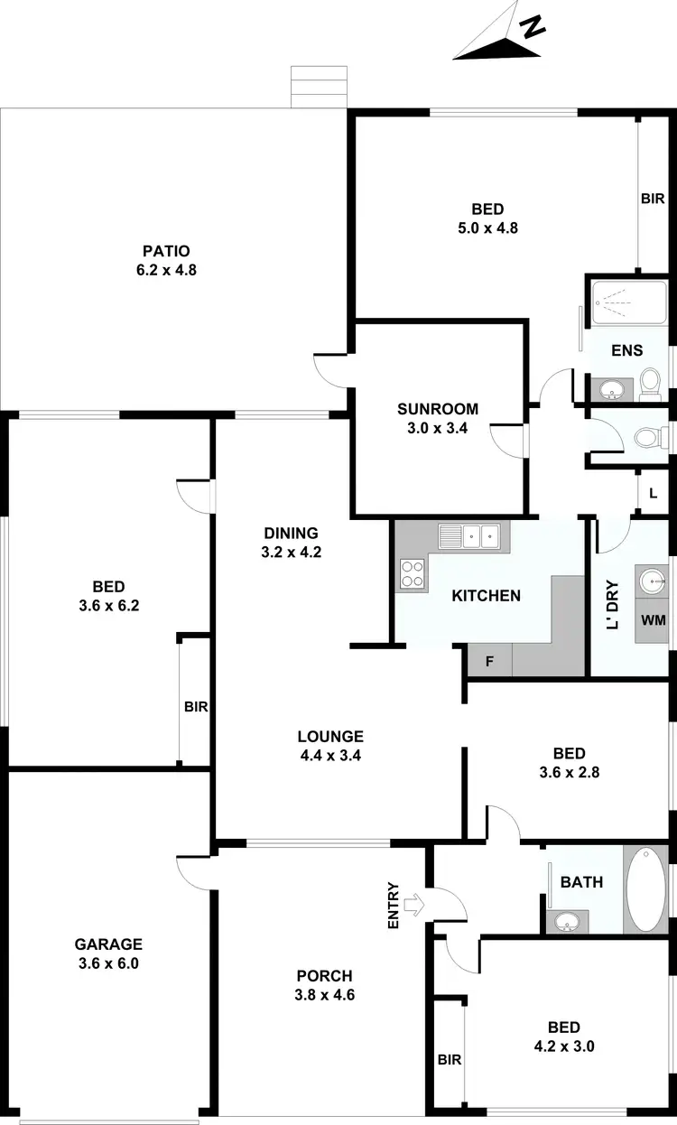Floorplan of Homely house listing, 11 Miller Road, Chester Hill NSW 2162