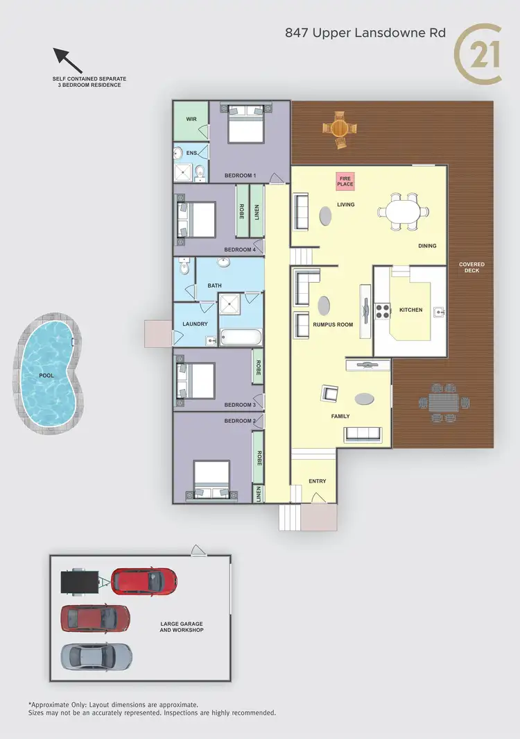 Floorplan of Homely other listing, 847 Upper Lansdowne Road, Upper Lansdowne NSW 2430