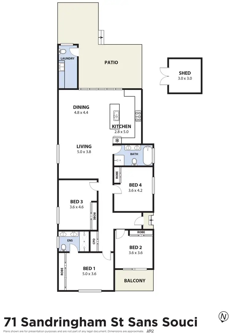 Floorplan of Homely house listing, 71 Sandringham Street, Sans Souci NSW 2219