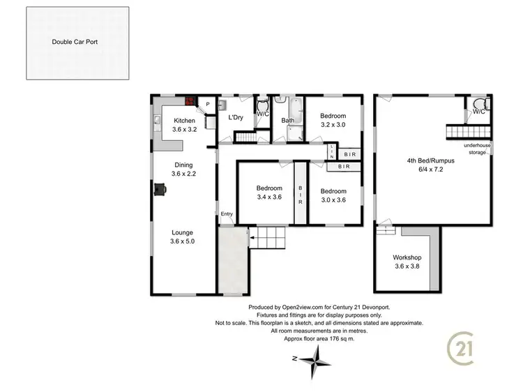 Floorplan of Homely house listing, 8 Nathan Court, East Devonport TAS 7310