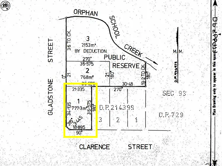 Floorplan of Homely land listing, 15 Clarence Street, Canley Heights NSW 2166