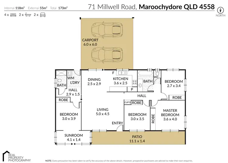 Floorplan of Homely house listing, 71 Millwell Road, Maroochydore QLD 4558
