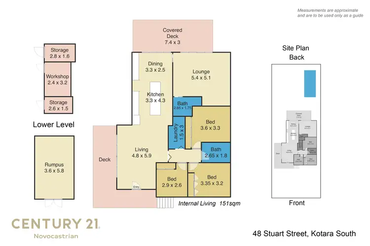 Floorplan of Homely house listing, 48 Stuart Street, Kotara South NSW 2289