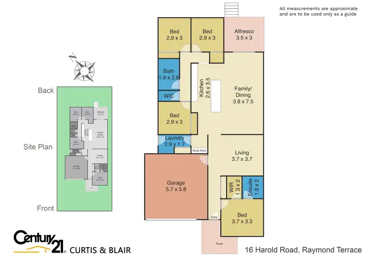 Floorplan of Homely house listing, 16 Harold Road, Raymond Terrace NSW 2324