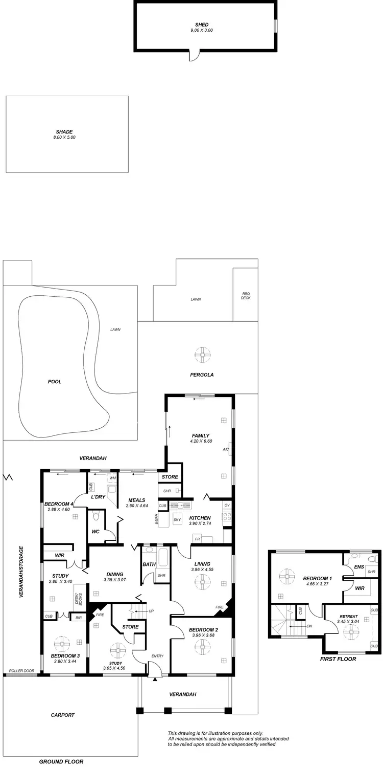 Floorplan of Homely house listing, 10 Hinton Street, Underdale SA 5032