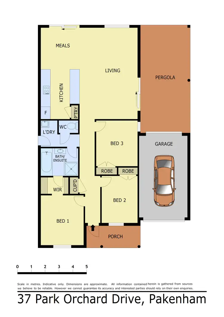 Floorplan of Homely house listing, 37 Park Orchard Drive, Pakenham VIC 3810