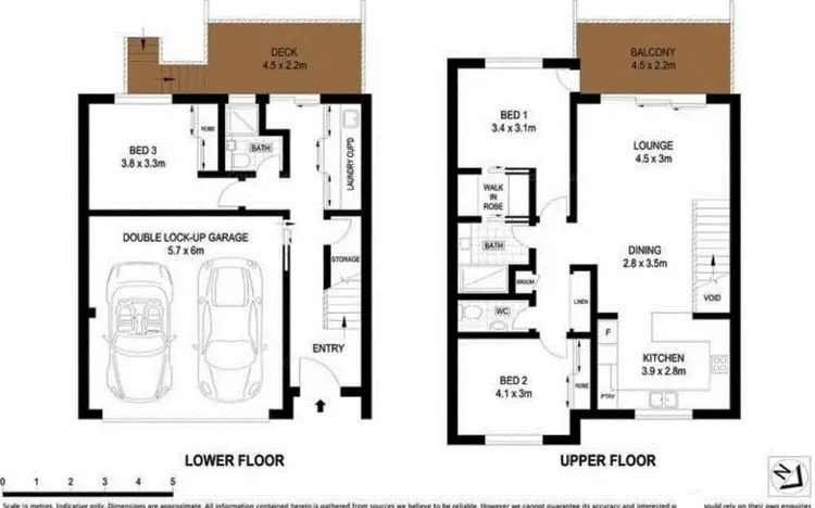 Floorplan of Homely house listing, 12/5 Sedalia Place, Banora Point NSW 2486