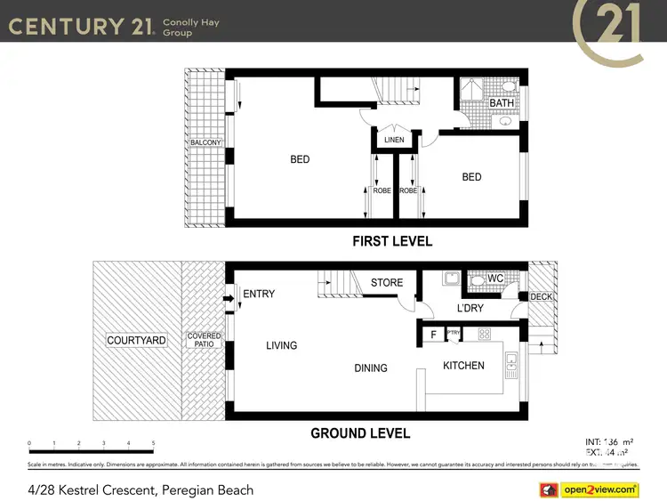 Floorplan of Homely unit listing, 4/28 Kestrel Crescent, Peregian Beach QLD 4573