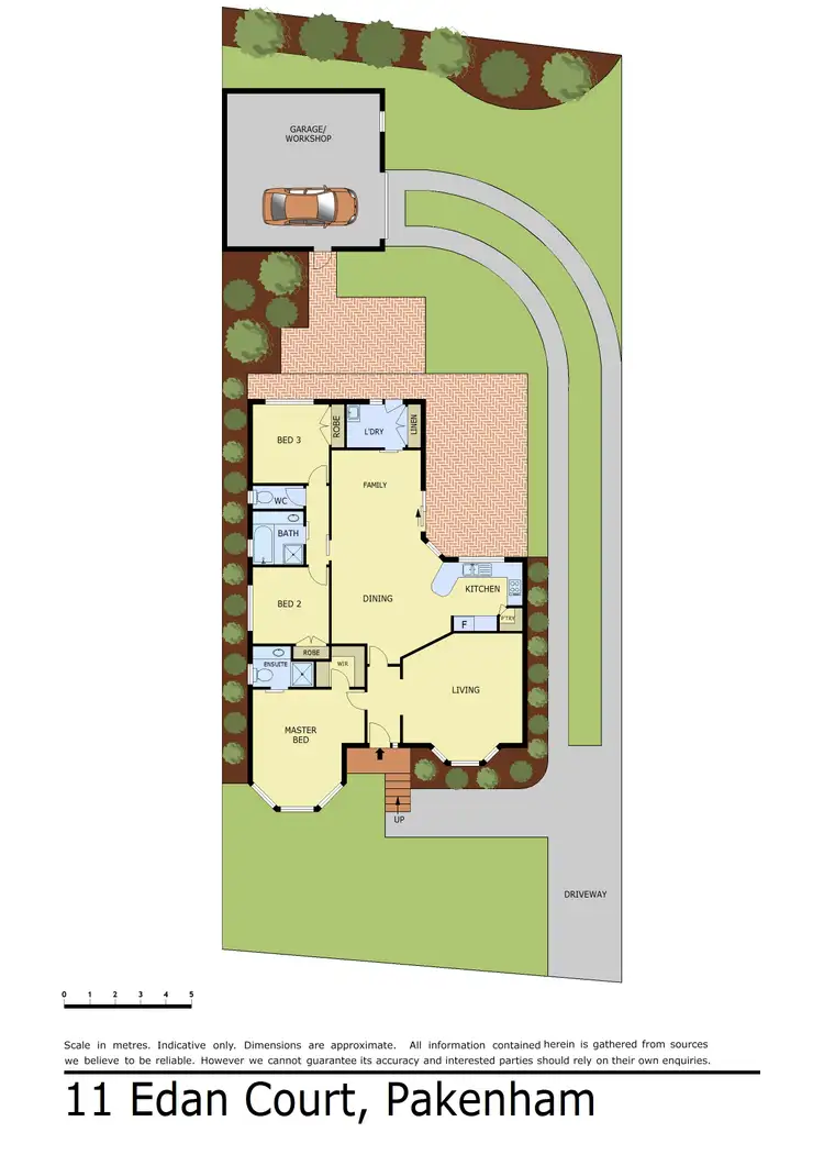 Floorplan of Homely house listing, 11 Edan Court, Pakenham VIC 3810