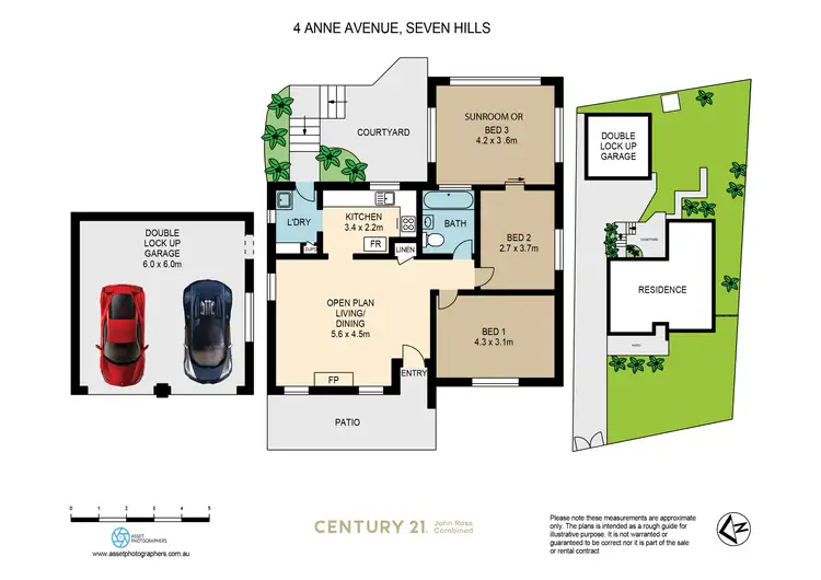 Floorplan of Homely house listing, 4 Anne Avenue, Seven Hills NSW 2147