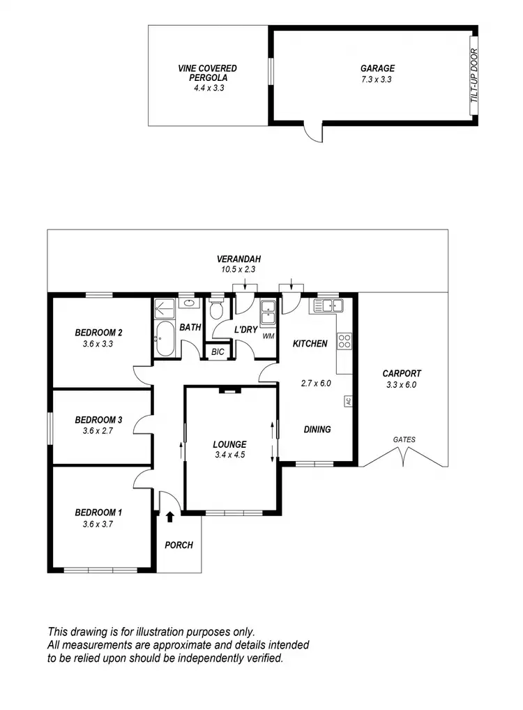 Floorplan of Homely house listing, 19 Dillon Avenue, Flinders Park SA 5025