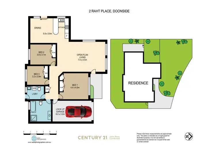 Floorplan of Homely house listing, 2 Raht Place, Doonside NSW 2767