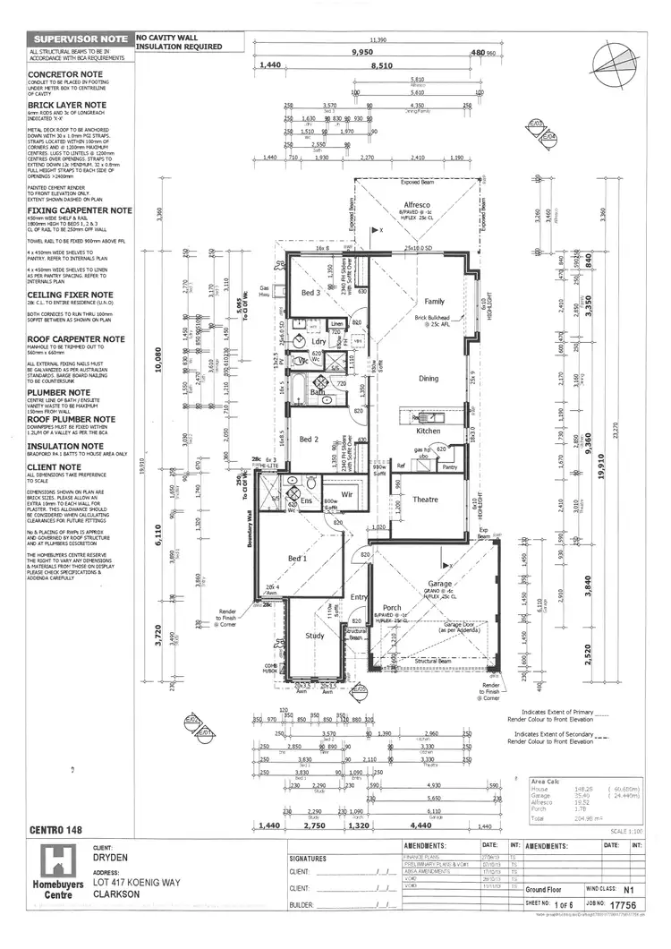 Floorplan of Homely house listing, 8 Koenig Way, Clarkson WA 6030