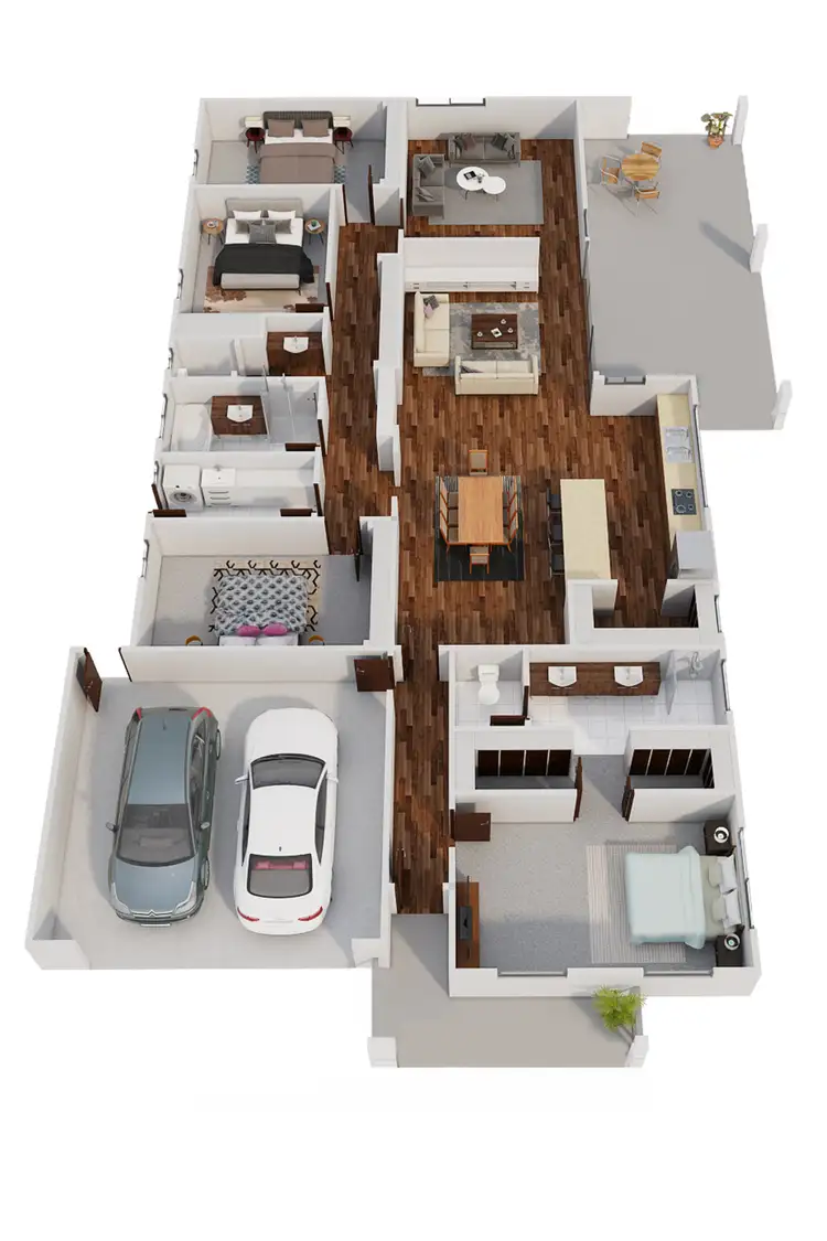 Floorplan of Homely house listing, 3 Lincoln Crescent, Echuca VIC 3564
