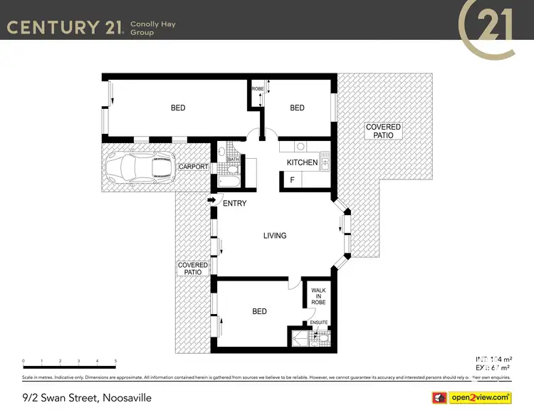 Floorplan of Homely unit listing, 9/2 Swan Street, Noosaville QLD 4566