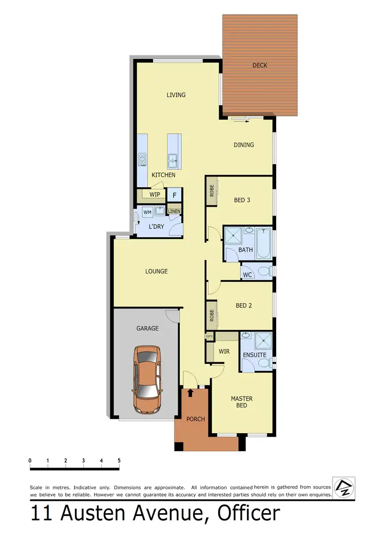 Floorplan of Homely house listing, 11 Austen Avenue, Officer VIC 3809