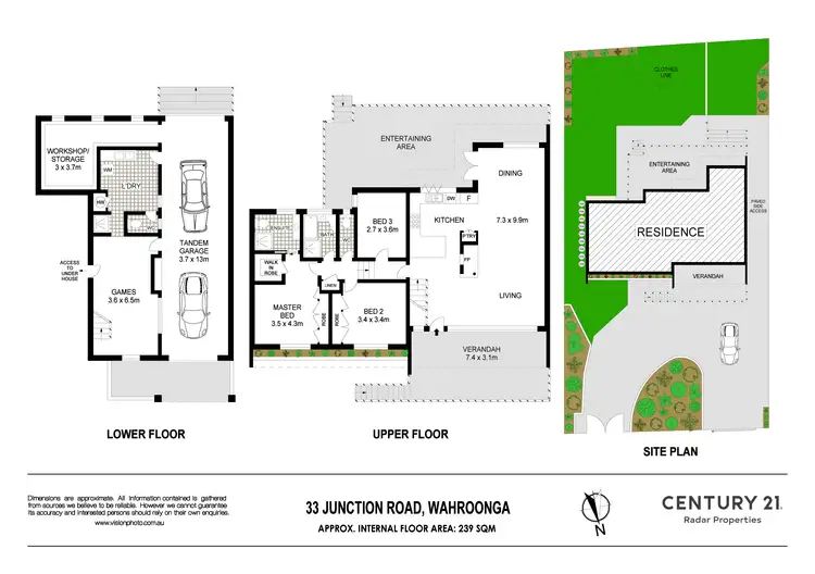 Floorplan of Homely house listing, 33 Junction Road, Wahroonga NSW 2076