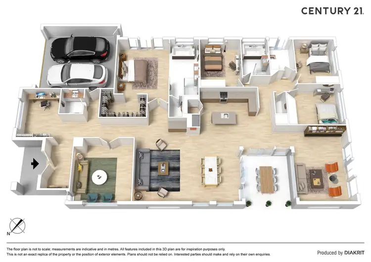 Floorplan of Homely house listing, 120 Livingstone Boulevard, Pakenham VIC 3810