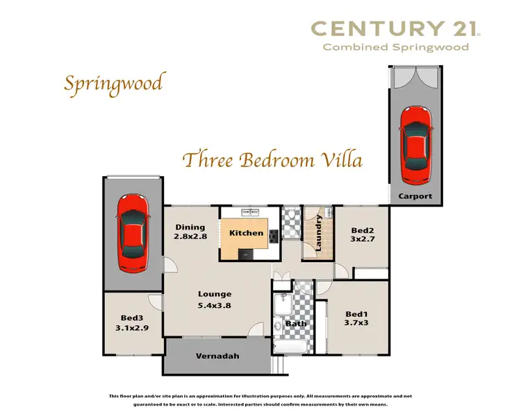 Floorplan of Homely house listing, 17 / 110 Lalor Drive, Springwood NSW 2777